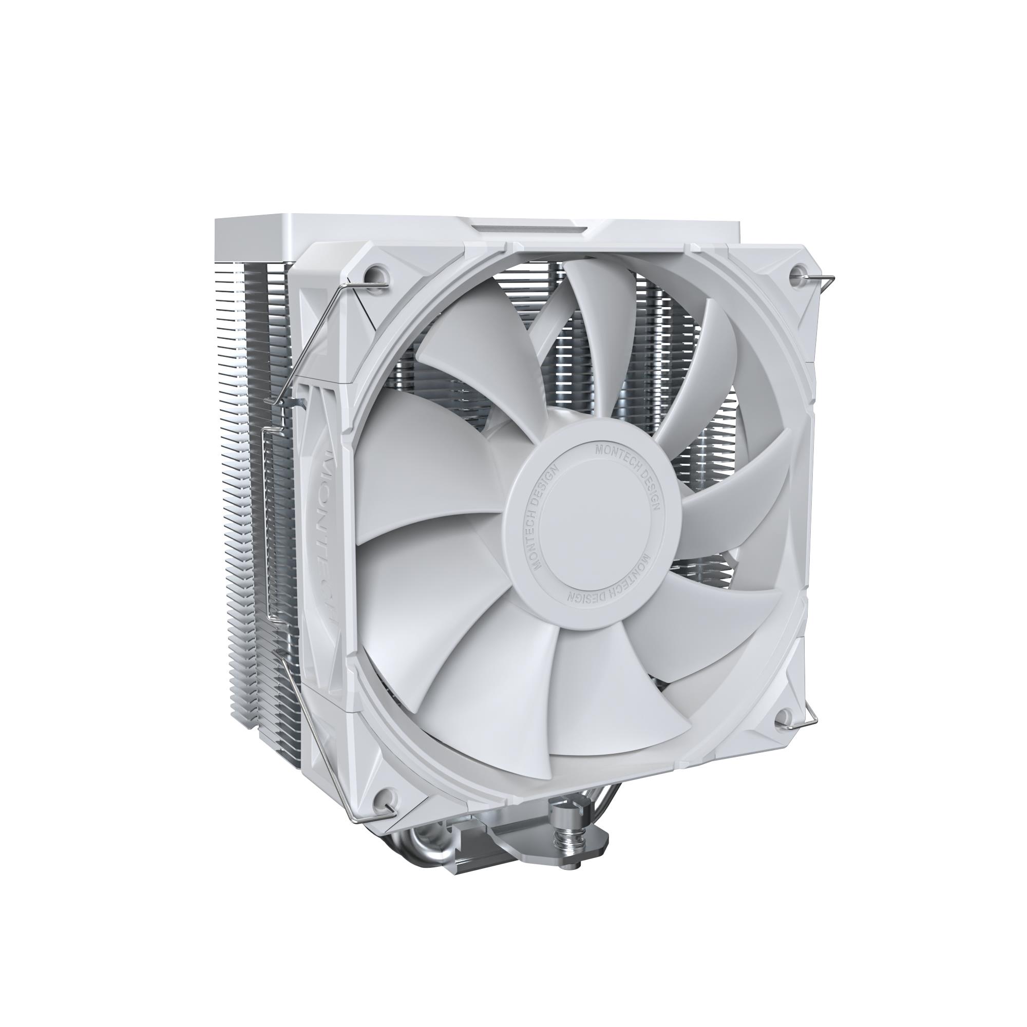 Montech NX400 (W) universāls procesora dzesētājs, balts