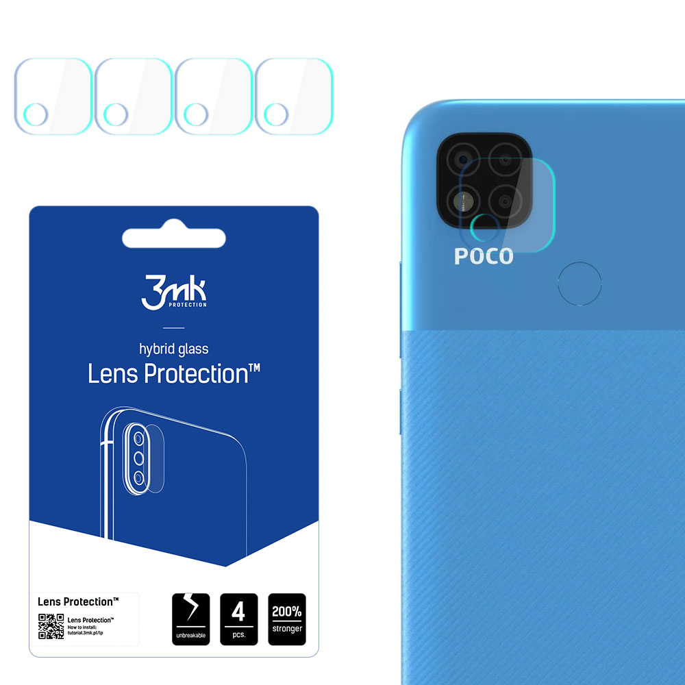 3mk Lens Protection – kameras objektīva aizsargs modelim Xiaomi POCO C31