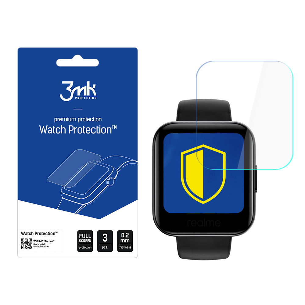 3mk Watch Protection ARC – viedpulksteņa ekrāna aizsargs modelim Realme Watch 1