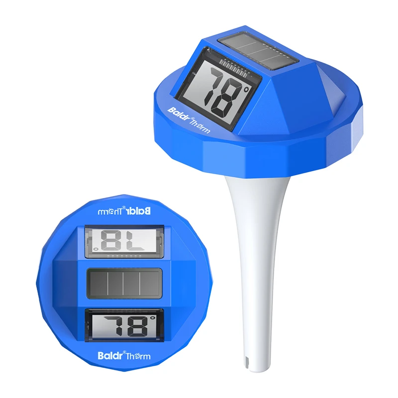 BALDRTHERM B0705T ar saules enerģiju darbināms baseina termometrs