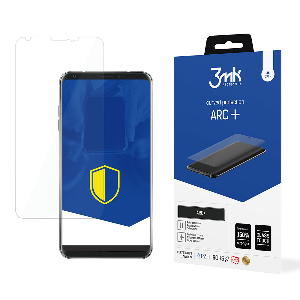 3mk ARC+ – tālruņa ekrāna aizsargs modelim LG V30