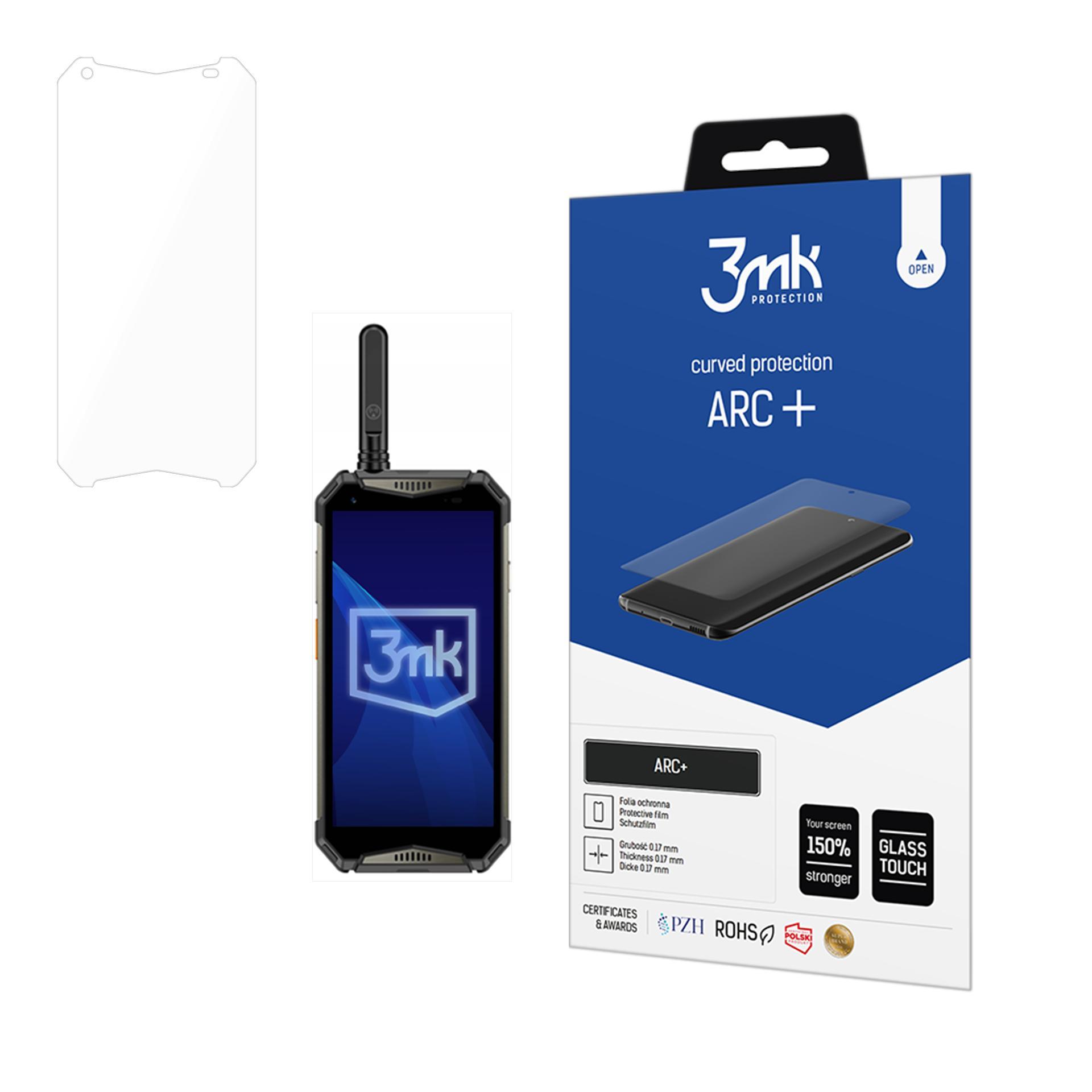 3mk ARC+ – tālruņa ekrāna aizsargs modelim Ulefone Armor 20WT