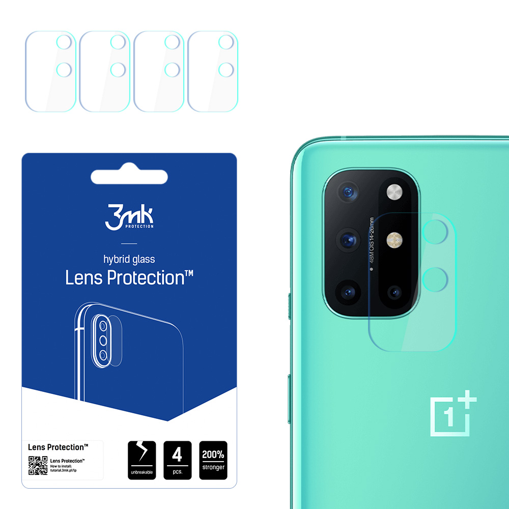 3mk Lens Protection – kameras objektīva aizsargs modelim OnePlus 8T 5G