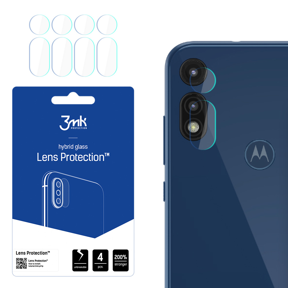 3mk Lens Protection – kameras objektīva aizsargs modelim Motorola Moto E 2020