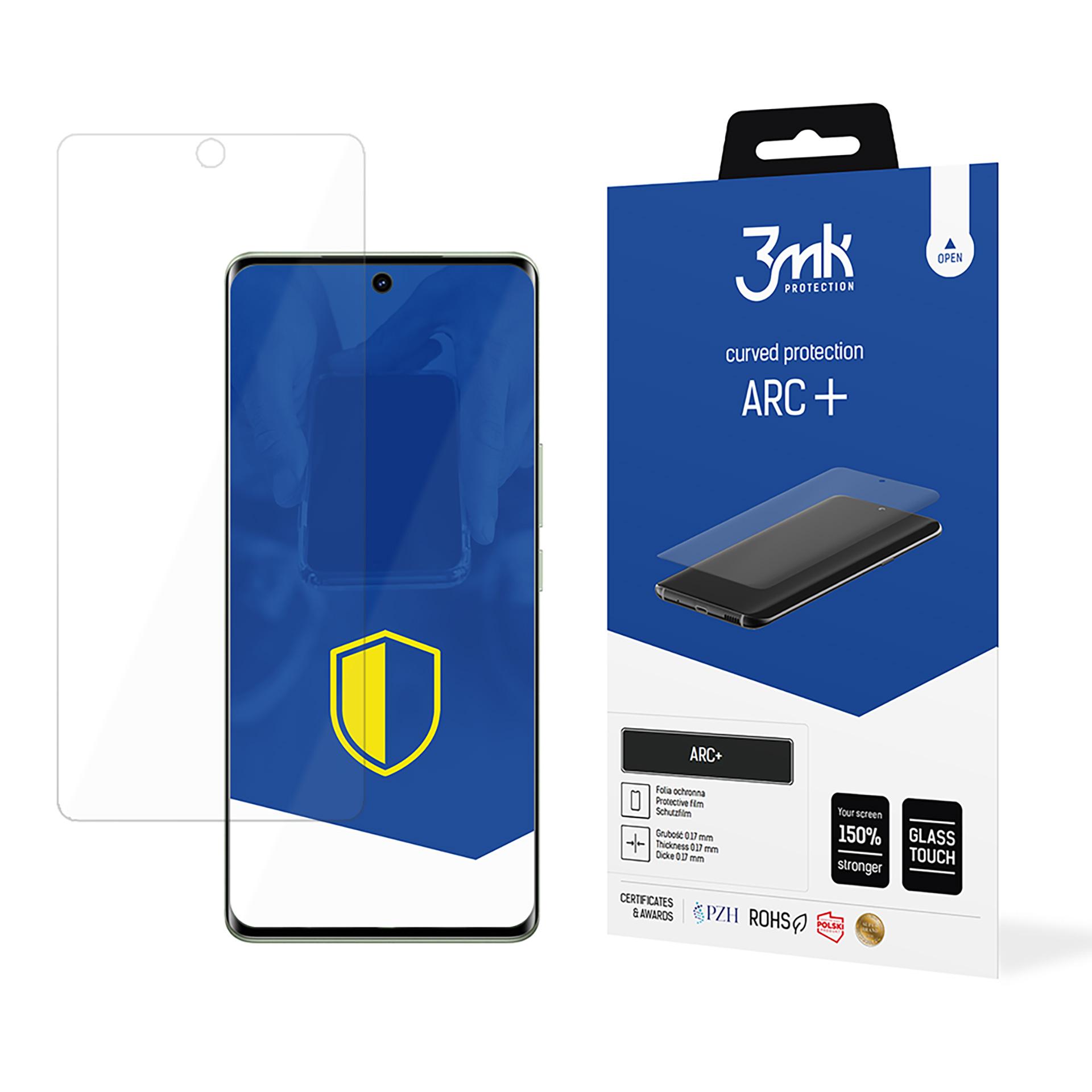 3mk ARC+ – tālruņa ekrāna aizsargs modelim Vivo T3 Ultra