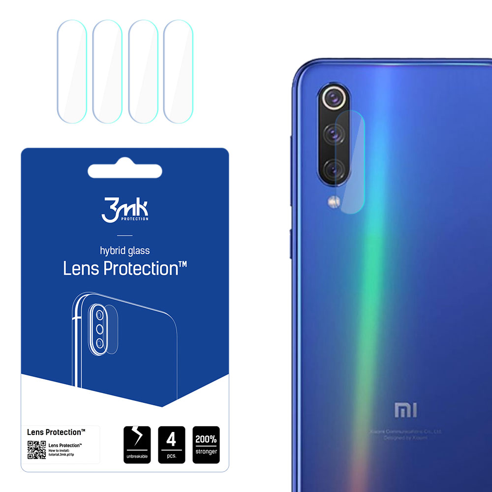 3mk Lens Protection – kameras objektīva aizsargs modelim Xiaomi Mi 9 SE Global