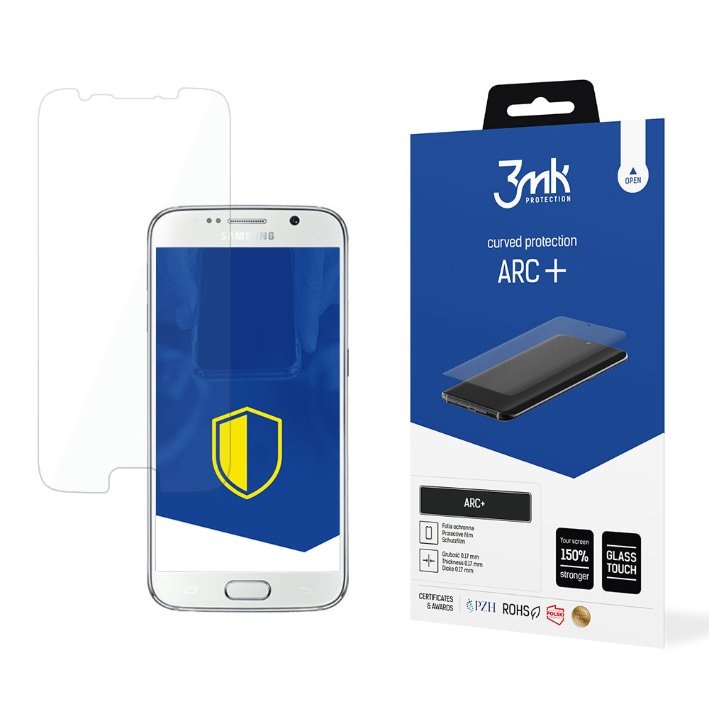 3mk ARC+ – tālruņa ekrāna aizsargs modelim Samsung Galaxy S6