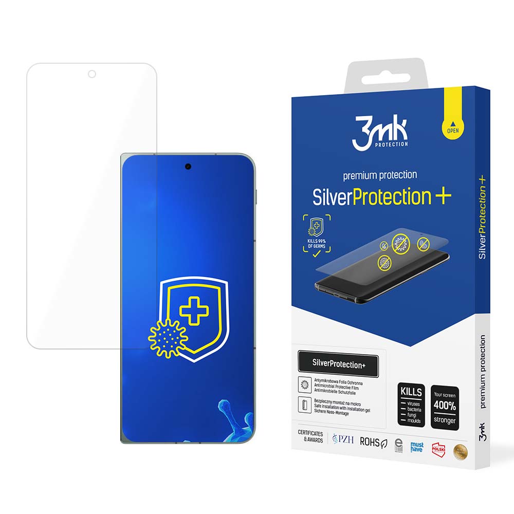 3mk SilverProtection+ – tālruņa ekrāna aizsargs modelim OnePlus Open (Front)