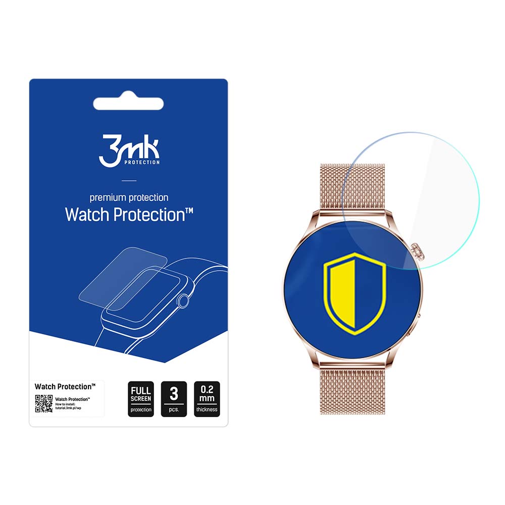 3mk Watch Protection ARC – viedpulksteņa ekrāna aizsargs modelim Garett Lady Elegance RT