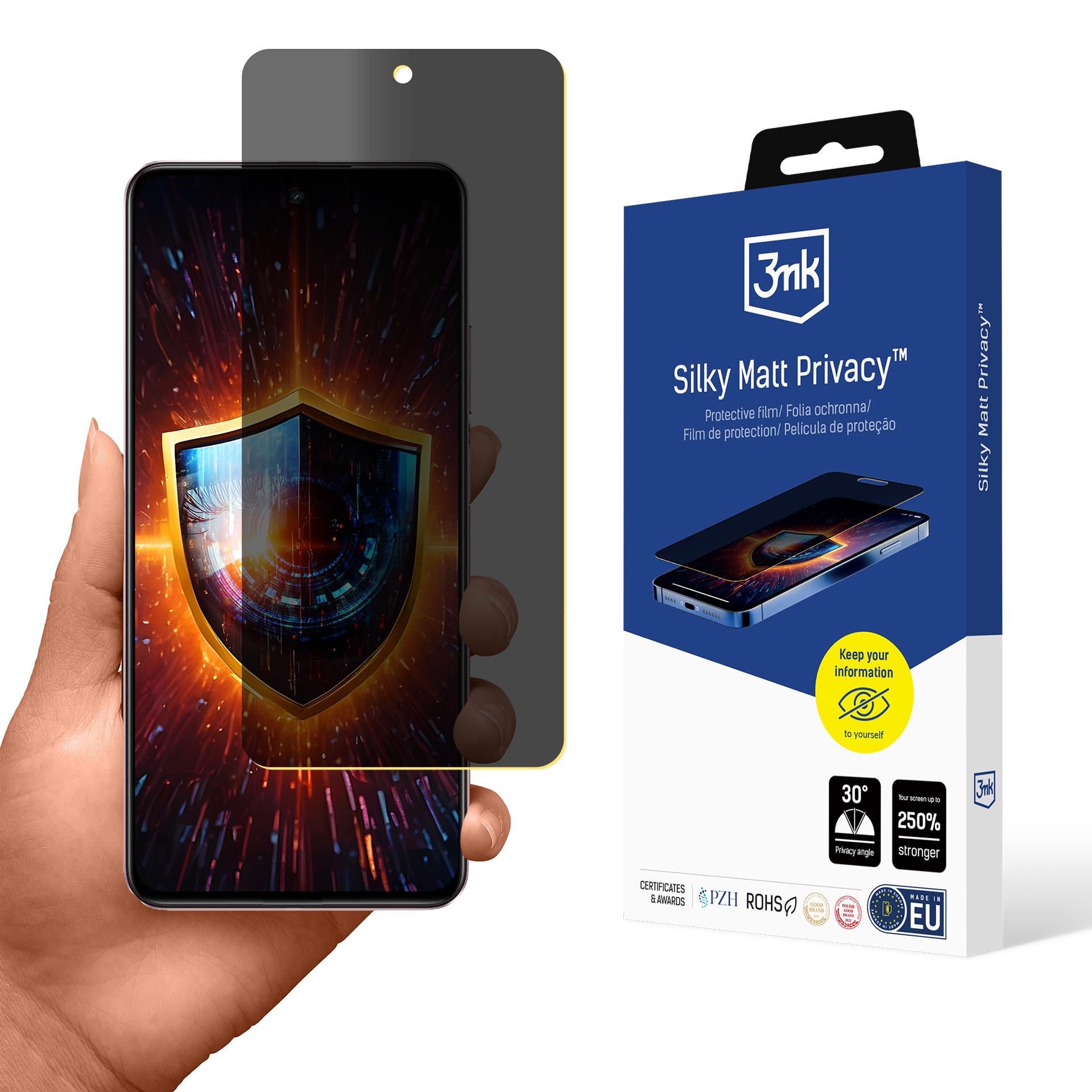 3mk Silky Matt Privacy — приватный фильтр для экрана для Realme C75x