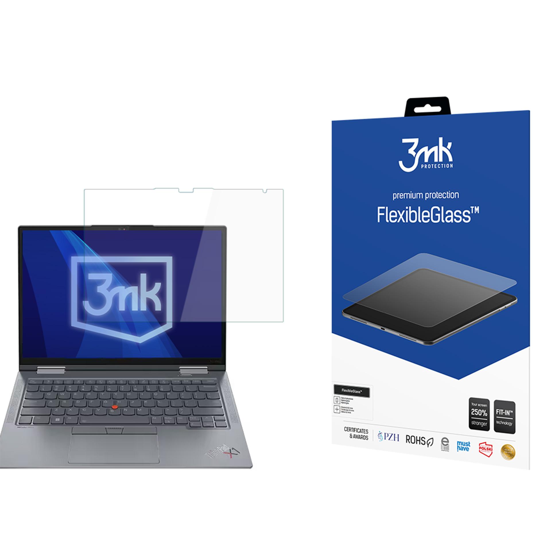 3mk FlexibleGlass (līdz 15") – datora ekrāna aizsargs modelim Lenovo ThinkPad X1 Yoga Gen 8