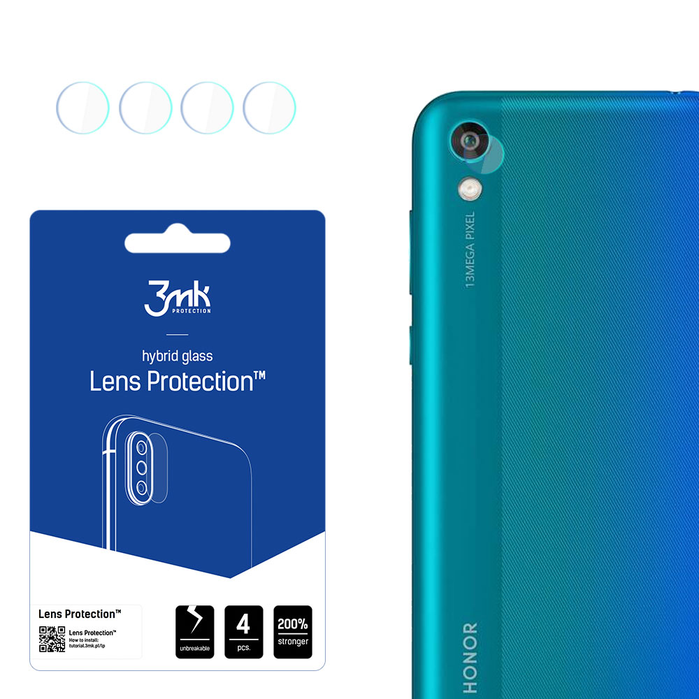3mk Lens Protection – kameras objektīva aizsargs modelim Honor 8s 2020