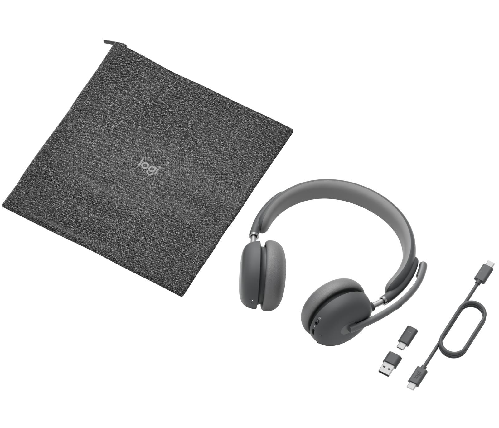 Logitech bezvadu austiņas Zone 2 Wireless (981-001311) – grafīta