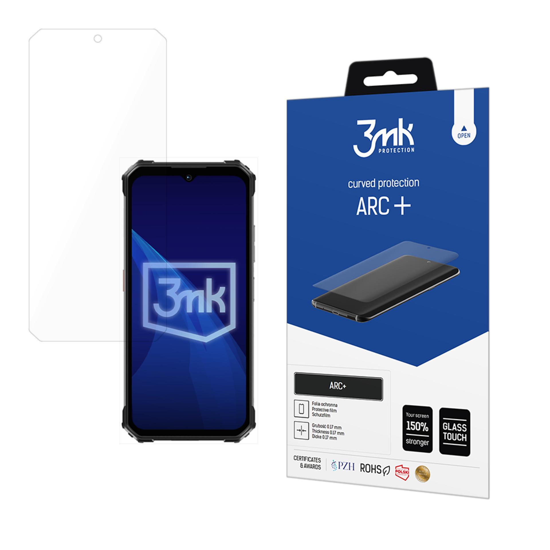 3mk ARC+ – tālruņa ekrāna aizsargs modelim OUKITEL WP26