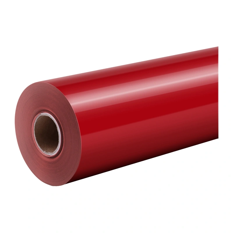 HTVRONT Pure termopārneses plēve, 30.5 cm × 1.8 m, sarkana