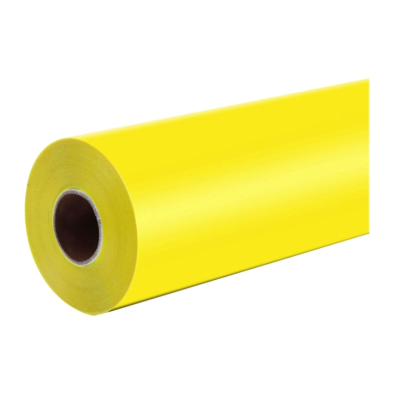 HTVRONT matēta pašlīmējoša plēve, 30.5 cm × 180 cm, citronu dzeltena