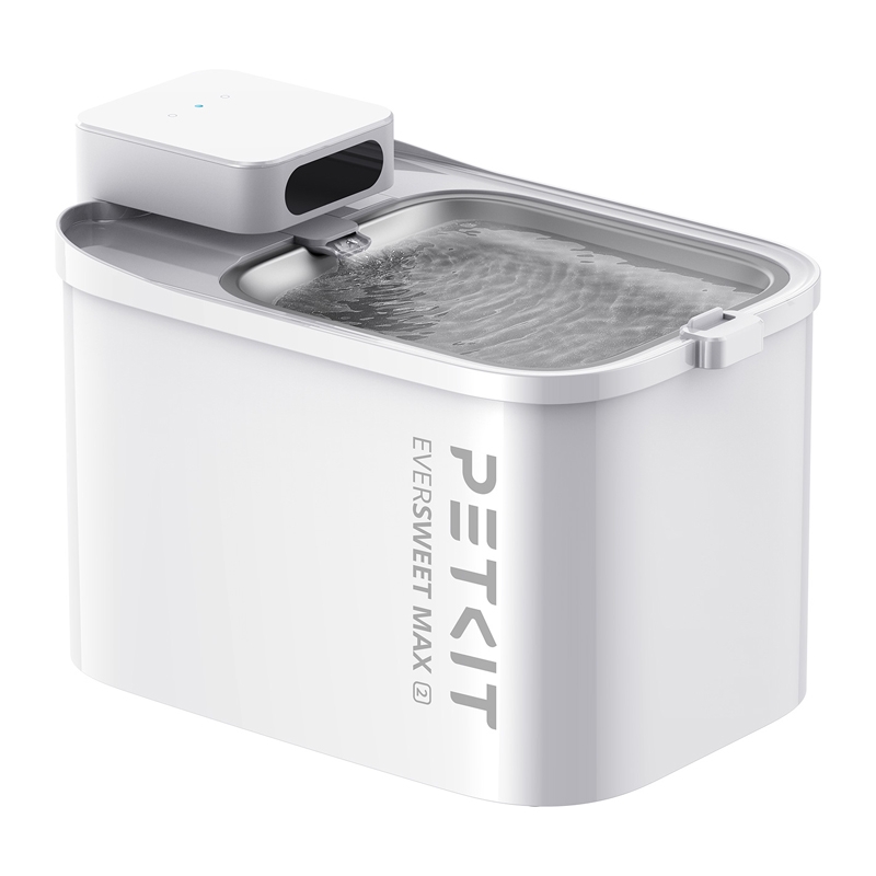 Petkit Eversweet Max 2 UVC – 3 l BPA nesaturoša UVC mājdzīvnieku dzirdne, balta