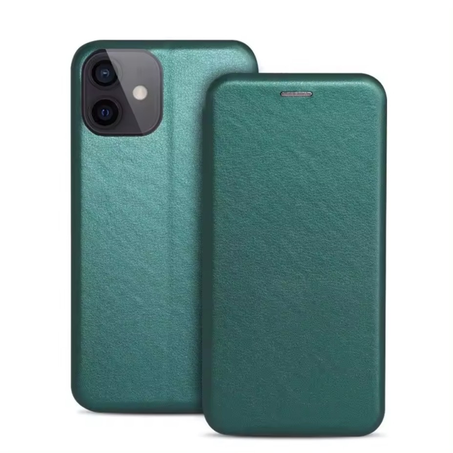 Korpuss Book Elegance Samsung A175 A17 4G/A176 A17 5G tumši zaļš