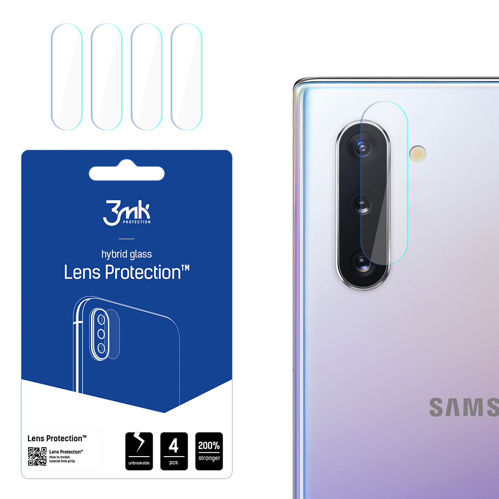 3mk Lens Protection – kameras objektīva aizsargs modelim Samsung Galaxy Note 10