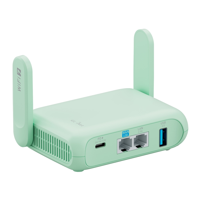 GL.iNet Beryl 7 Wi-Fi 7 maršrutētājs