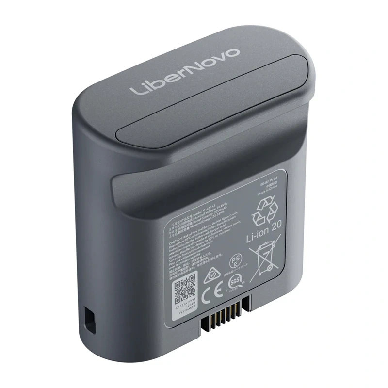 Melns (Midnight Black) 2200 mAh uzlādējams LiberNovo akumulators Omni un Omni Gen ergonomiskajiem krēsliem (CP-GW-0000024-00-01)