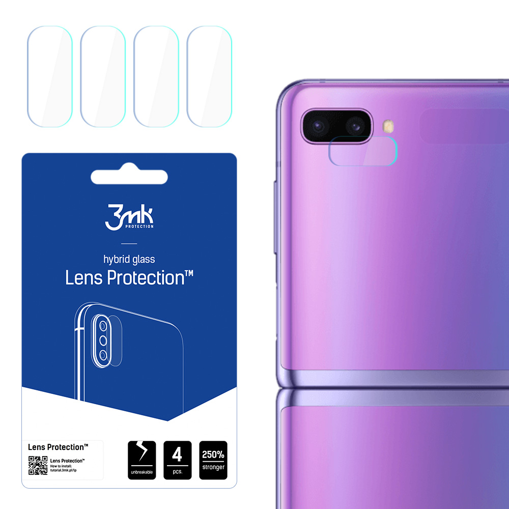 3mk Lens Protection – kameras objektīva aizsargs modelim Samsung Galaxy Z Flip 5G