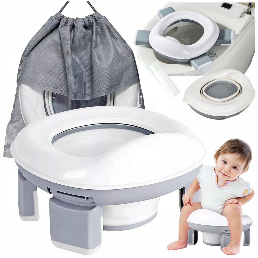 Reach Portable Potty Seat 3in1 white/gray