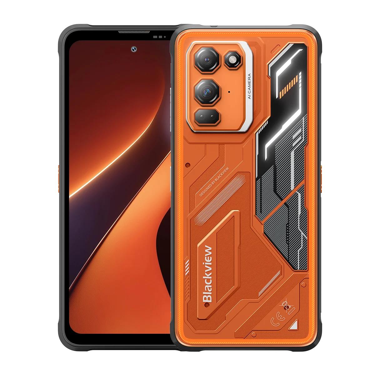 Blackview Fort 200 viedtālrunis, 6/256GB, oranžs