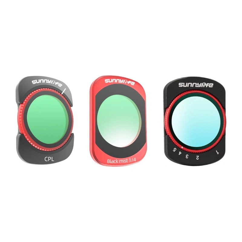 Sunnylife Pocket 4/3 Black Mist 1/4, VND un CPL filtru komplekts