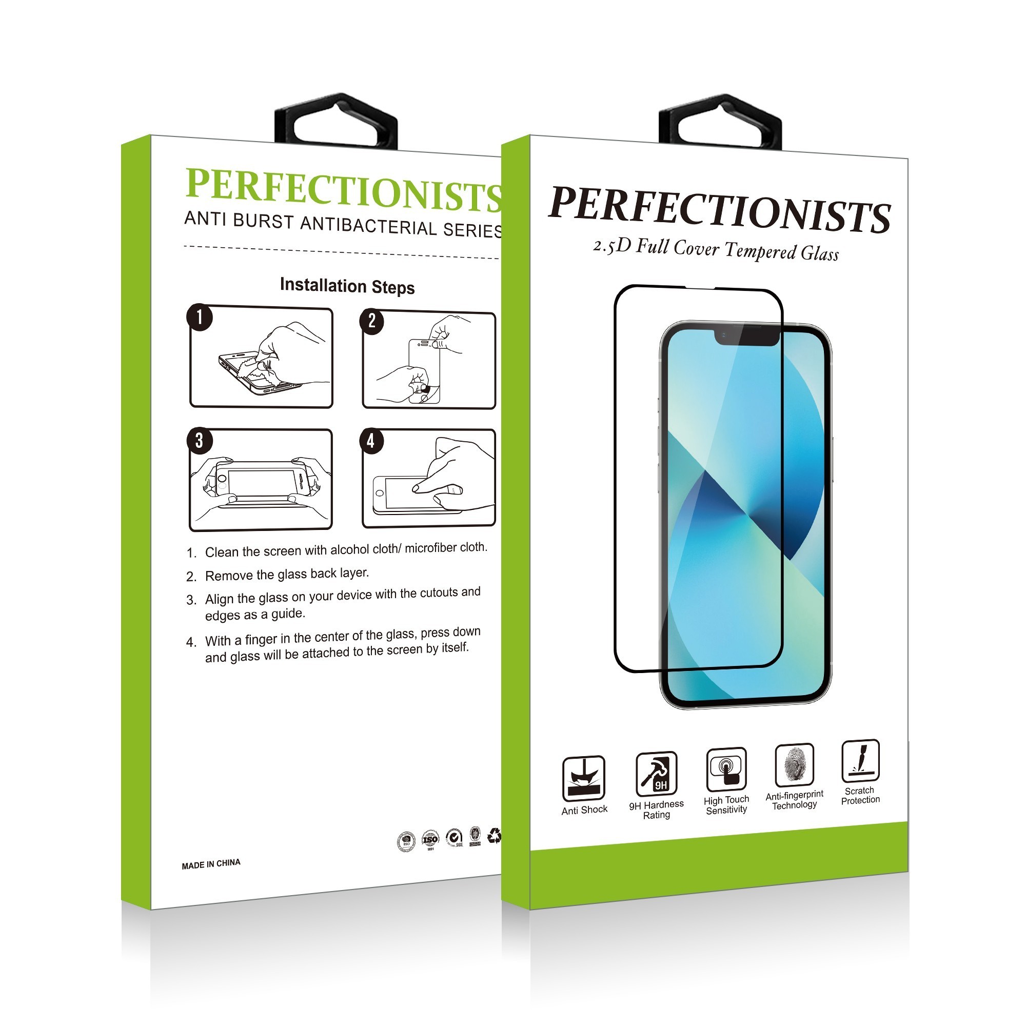 Tempered glass 2.5D Perfectionists Google Pixel 11/11 Pro black