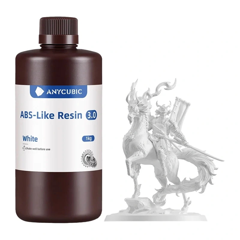 ANYCUBIC ABS tipa sveķi 3.0 (krāsa: balta)