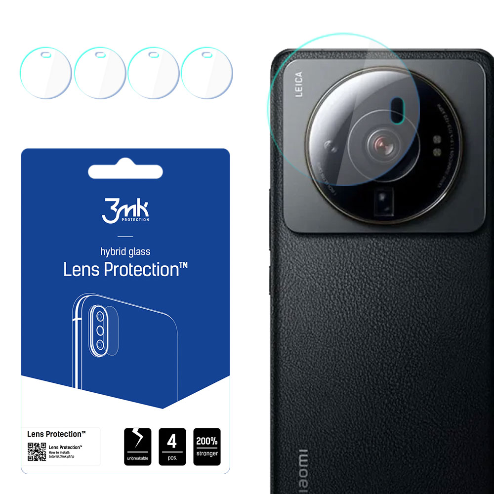 3mk Lens Protection – kameras objektīva aizsargs modelim Xiaomi 12S Ultra
