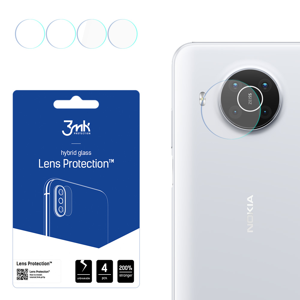 3mk Lens Protection – kameras objektīva aizsargs modelim Nokia X10