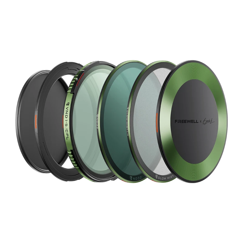 Variable density ND/CPL filter kit Freewell Brandon Li 77mm