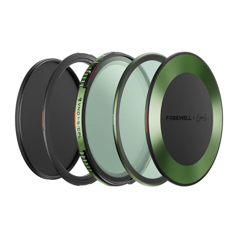 Variable ND/CPL filter kit Freewell Brandon Li 95mm