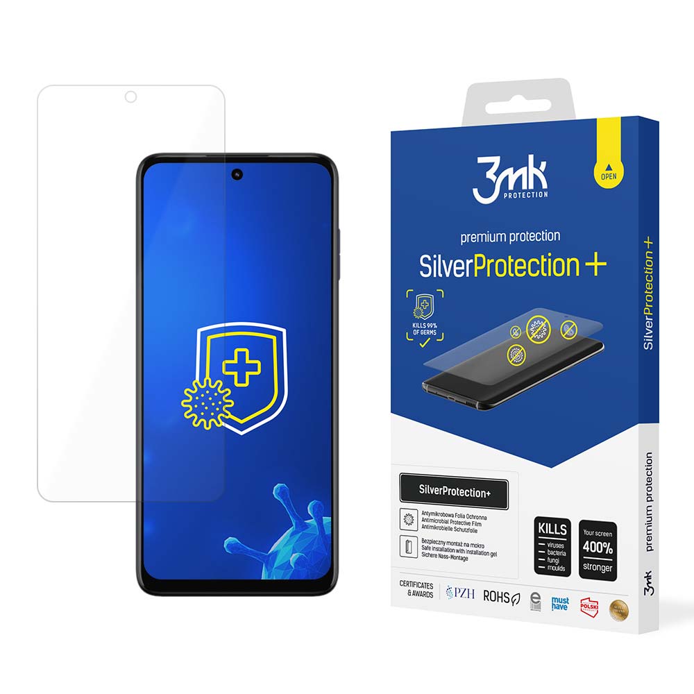 3mk SilverProtection+ – tālruņa ekrāna aizsargs modelim Motorola Moto G73 5G