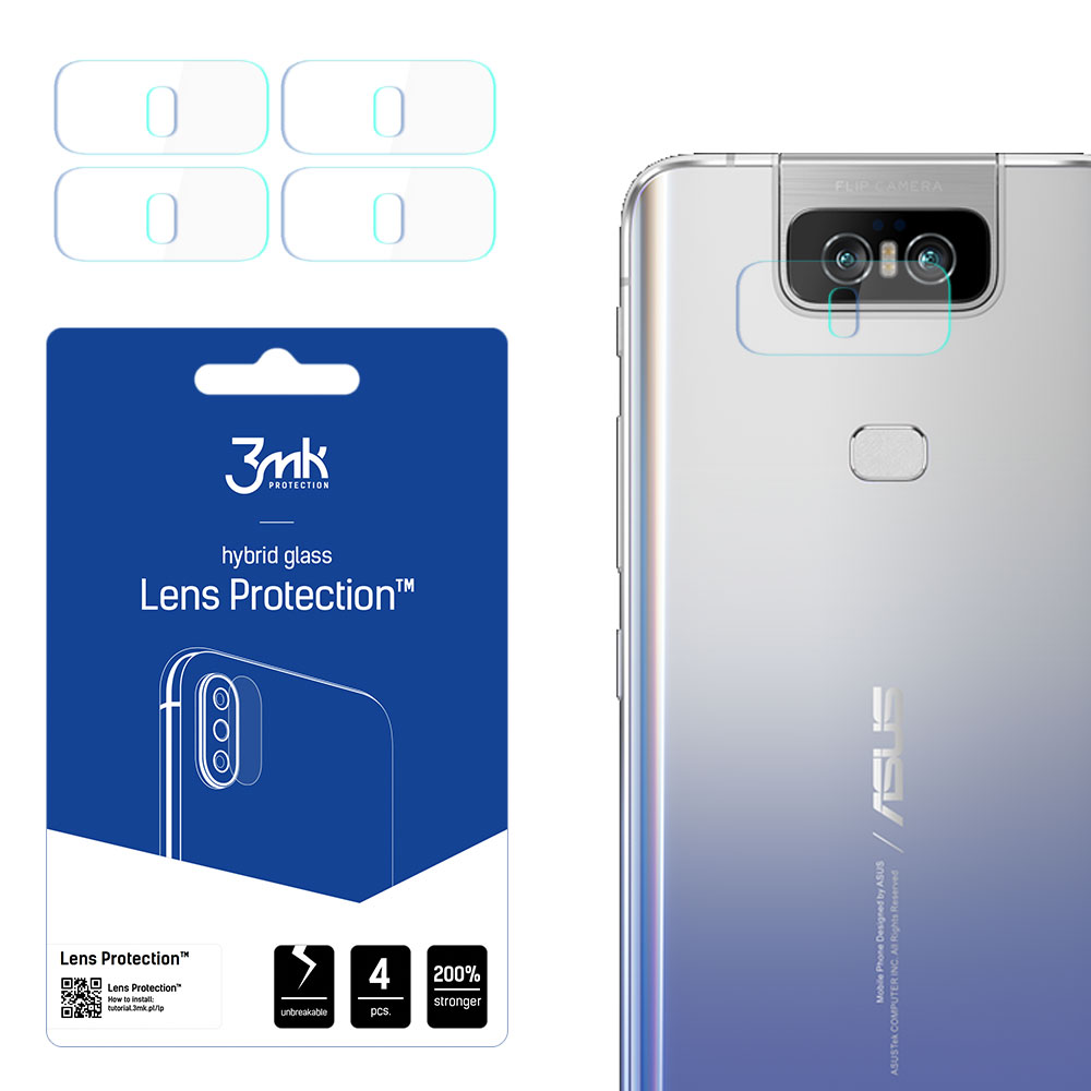 3mk Lens Protection – kameras objektīva aizsargs modelim Asus Zenfone 6