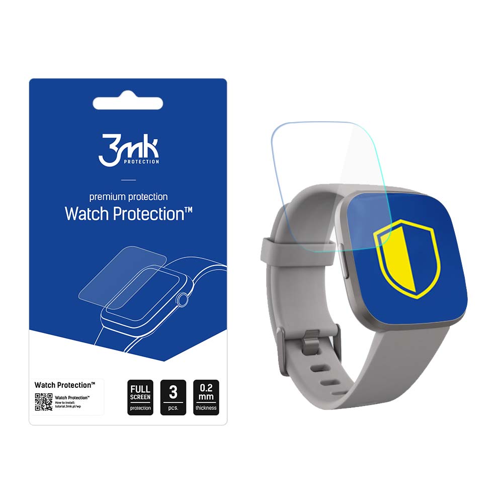 3mk Watch Protection ARC – viedpulksteņa ekrāna aizsargs modelim Fitbit Versa 2