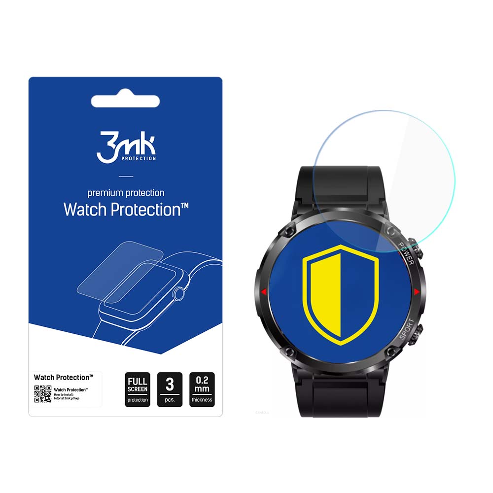 3mk pulksteņa aizsardzība™ v. FlexibleGlass hibrīdstikls Rubicon RNCE96