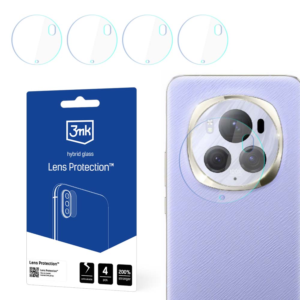 3mk Lens Protection™ hibrīdais kameras stikls Honor Magic6 Pro