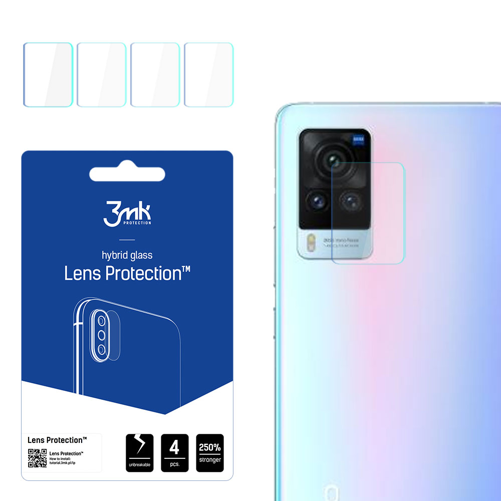 3mk Lens Protection – kameras objektīva aizsargs modelim Vivo X60 Pro 5G Global