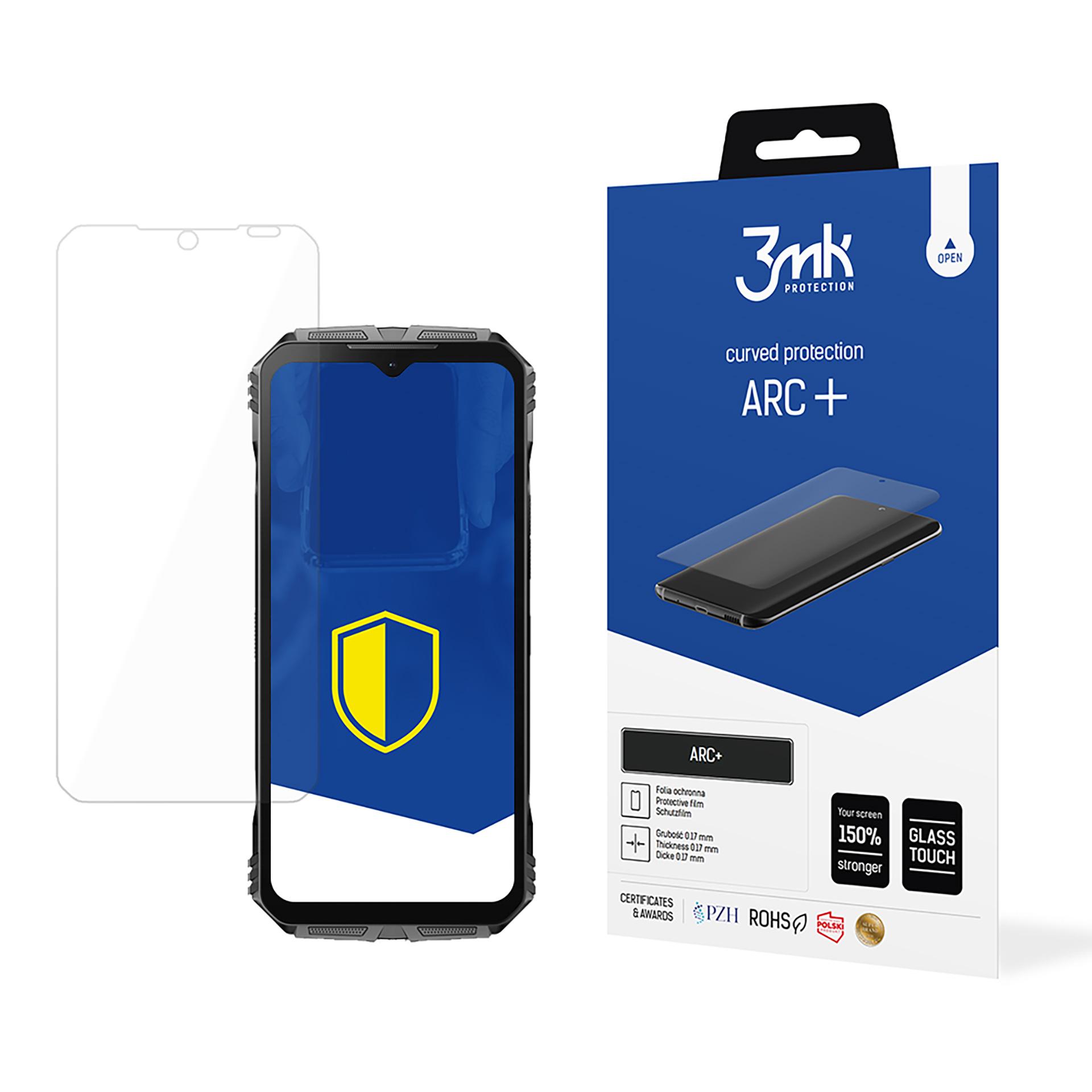 3mk ARC+ – tālruņa ekrāna aizsargs modelim Doogee S Cyber