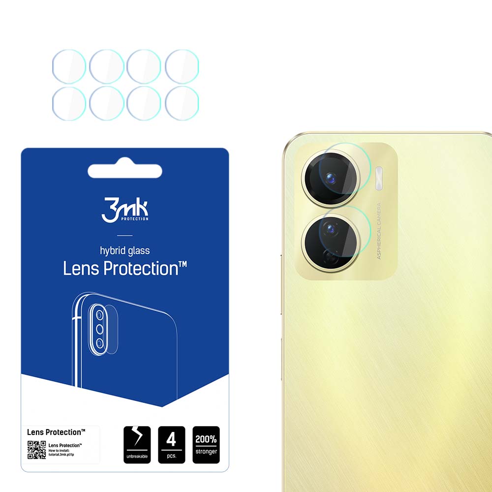3mk Lens Protection – kameras objektīva aizsargs modelim Vivo Y16