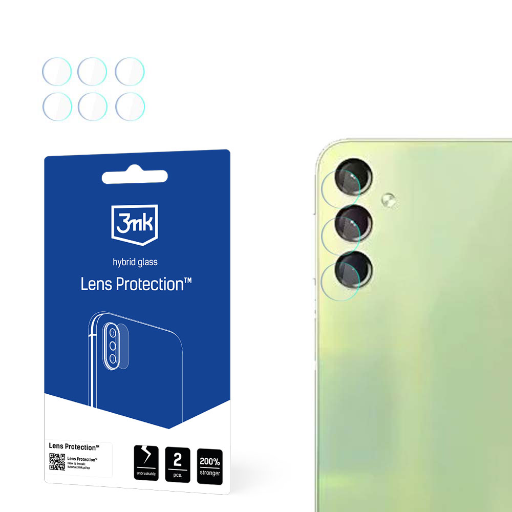 3mk Lens Protection – kameras objektīva aizsargs modelim Samsung Galaxy A24 4G