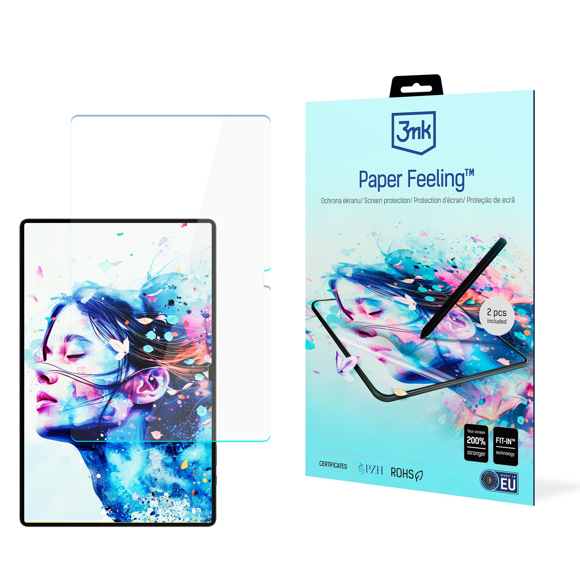 3mk Paper Feeling (līdz 15") – datora ekrāna aizsargs modelim Samsung Galaxy Tab S9 Ultra