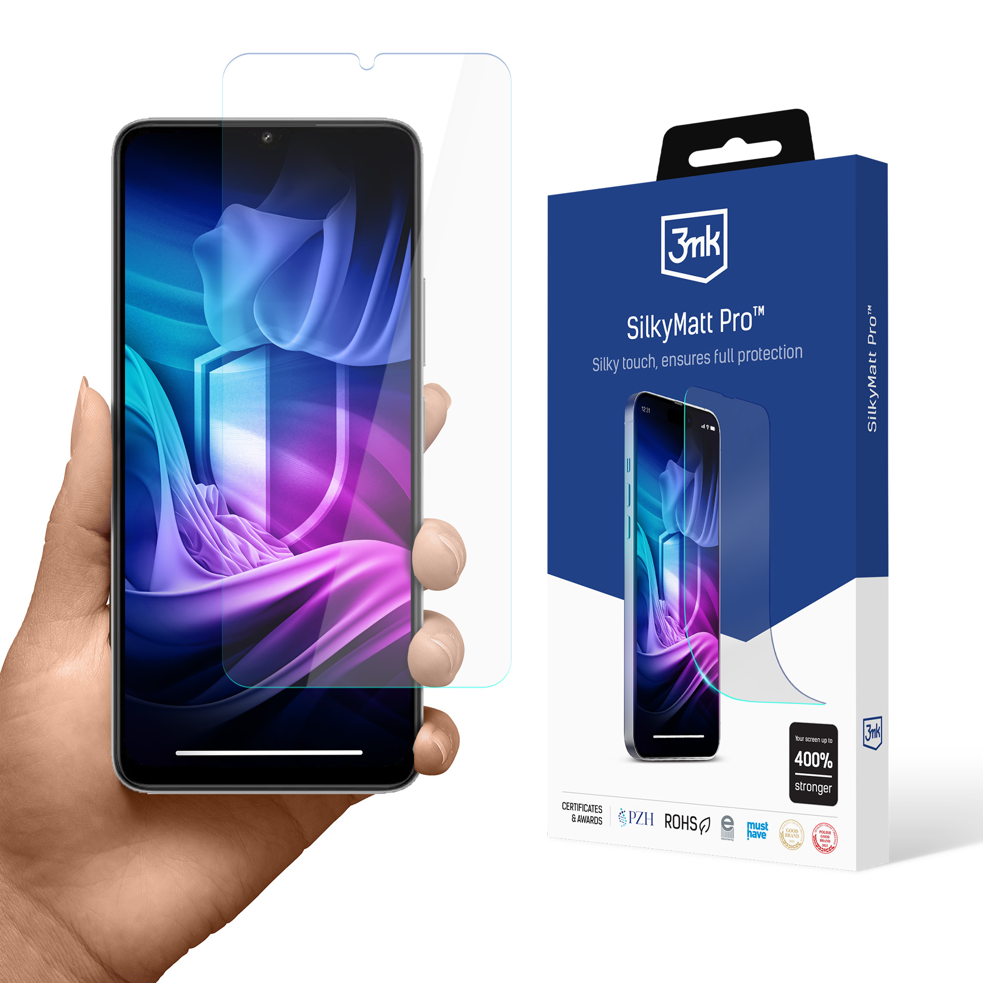 3mk Silky Matt Pro – tālruņa ekrāna aizsargs modelim Redmi 13C 5G