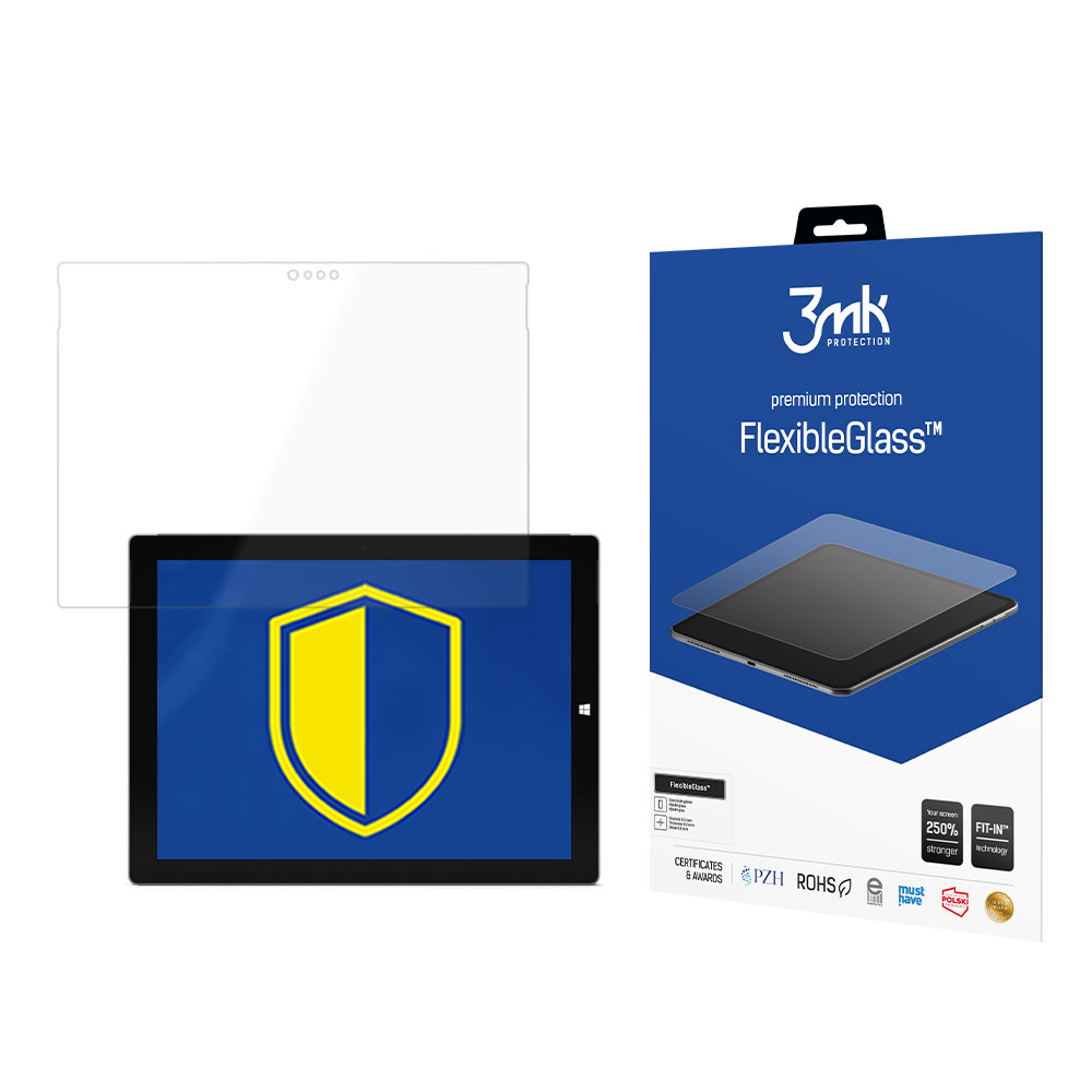 3mk FlexibleGlass (līdz 13") – planšetdatora ekrāna aizsargs modelim Microsoft Surface Pro 3