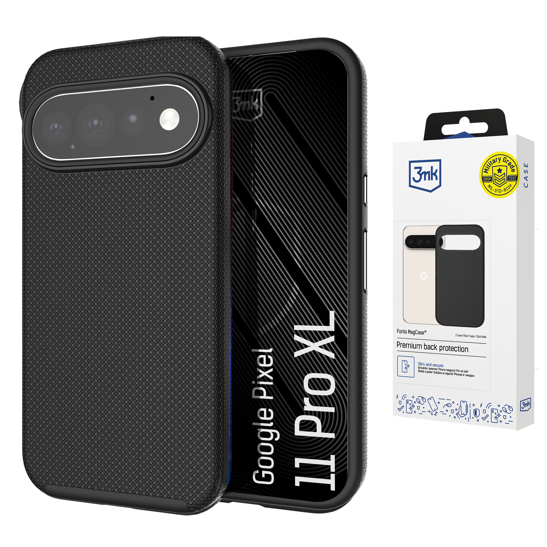 3mk Fortis MagCase – tālruņa vāciņš modelim Google Pixel 11 Pro XL