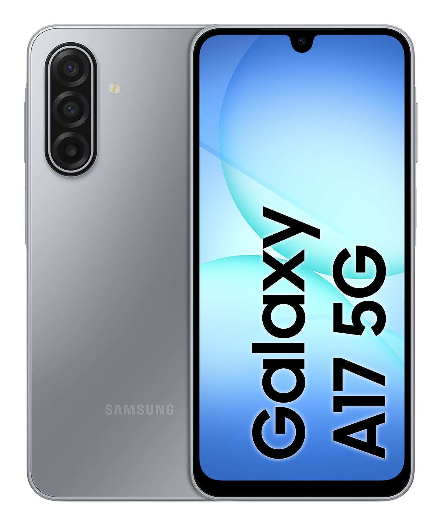 Samsung Galaxy A17 5G SM-A176B viedtālrunis, 4/128GB, pelēks