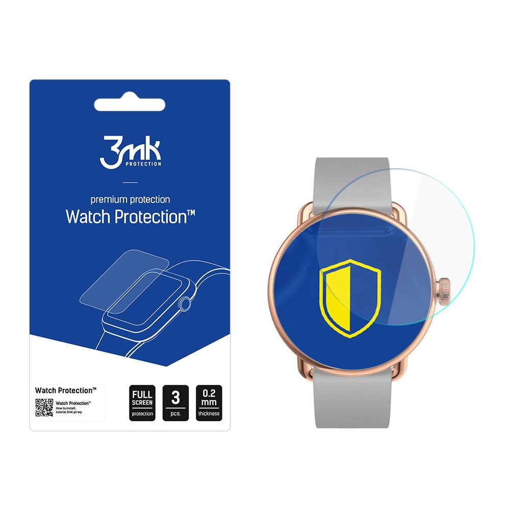 3mk Watch Protection ARC – viedpulksteņa ekrāna aizsargs modelim Withings ScanWatch 38mm